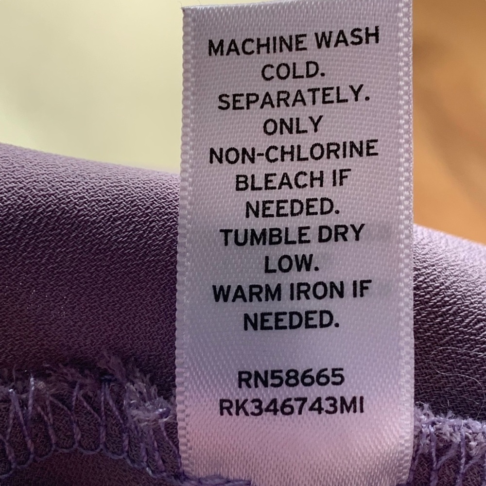 Valette Lavender Ruffle Tank Top - Picture 6 of 7